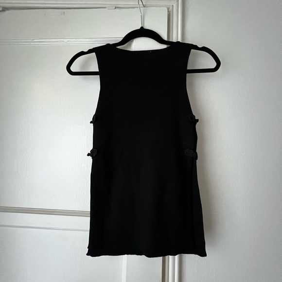 Commense “Asymmetric split sweater vest” - Picture 2 of 7